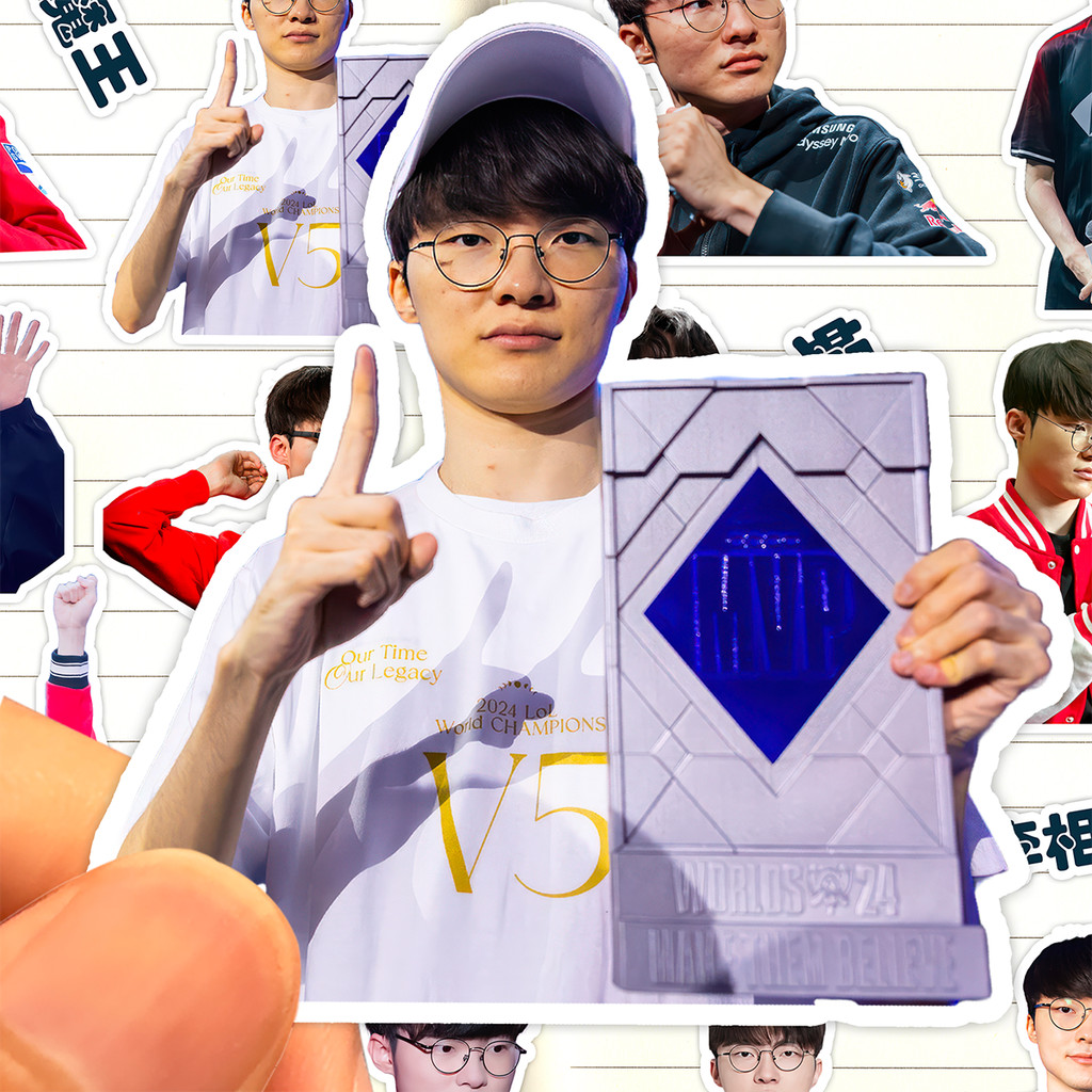 Faker Lee Sanghyeok faker Lee Sanghyeok สติ๊กเกอร์ปลอม Lee Sanghyeok