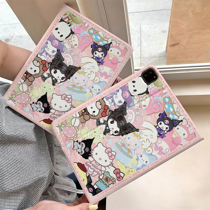 Kurumi พิมพ์หนังสือสไตล์แท็บเล็ตสําหรับ HONOR Pad X8A X8B X10 X9A X9 X8 Pro ELN2-W29 ELE2-W00 NDL2-W
