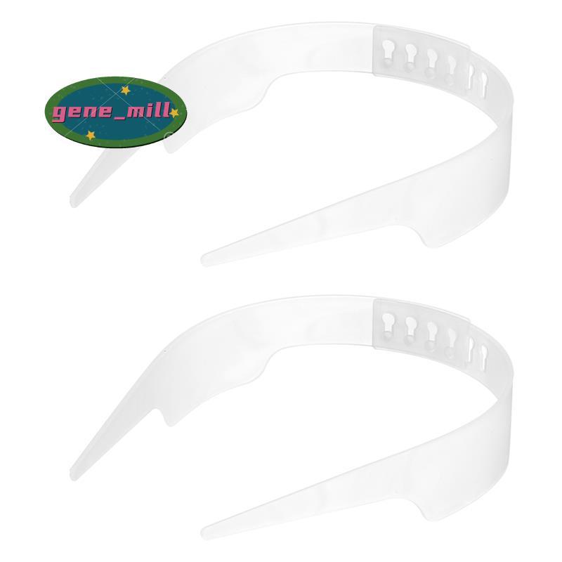 2PCS ปรับเสื้อคอปกสนับสนุน Bundle COLLAR Stays สําหรับผู้ชายผู้หญิงเสื้อและคอปก