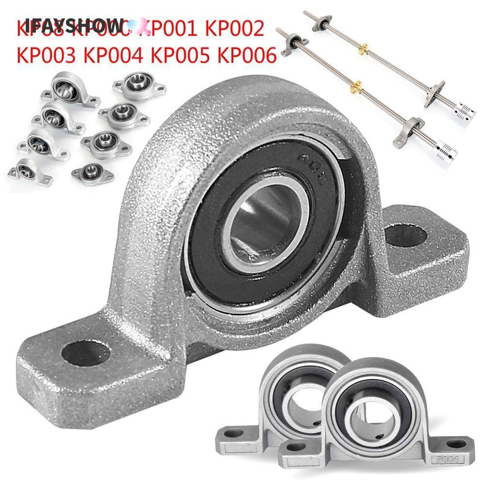 IFAYSHOW Thrust Bearing ใส่ Linear Shaft ติดตั้งบล็อก Holbic KP000 KP001 KP002