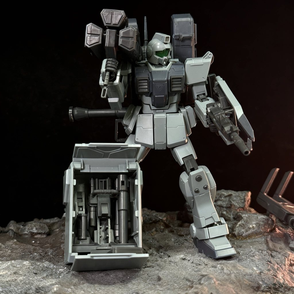 2026 Cool KK KK KK Jim Marine Jim Airborne Backpack HG KK Marine Combat Gundam Assembly Model