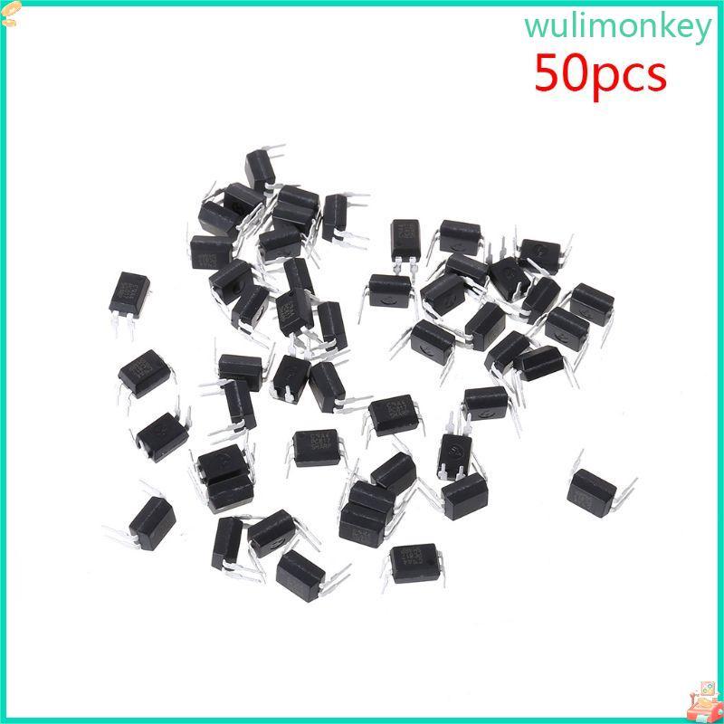 WU 50 ชิ้น PC817 PC817C PC817 C PC817 LTV817 K1010B Optocoupler สําหรับ