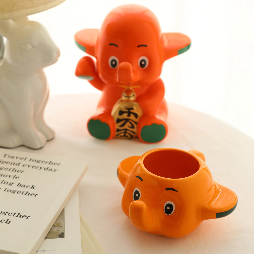 แก้วเซรามิคจําลอง Sato Elephant sato
