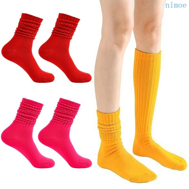 Nio Women s Slouch Socks Soft Scrunchy Socks Soft Slouchy Socks