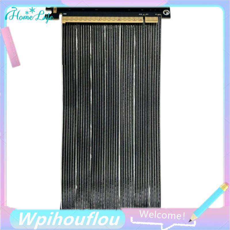 PCIE 5.0 X16 กราฟิกการ์ดสายต่อ 512G สําหรับแชสซีสําหรับ RTX50 RX90 GPU 19.5 ซม.สําหรับเซิร์ฟเวอร์