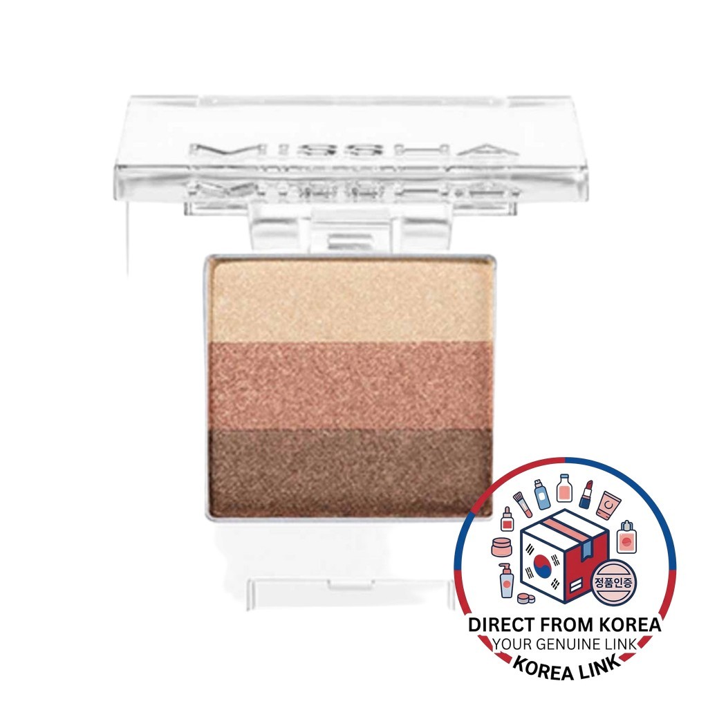 [missha] Triple Eyeshadow, No.3 Mocha Beige, 2g, 1pc / Korean Eyeshadow / Mocha Beige Shade by KOREA