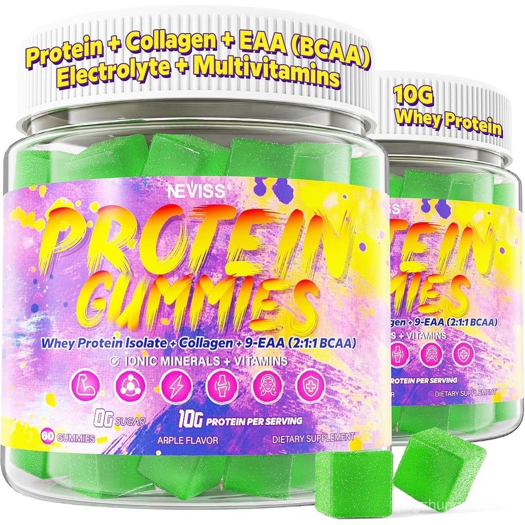 เวย์โปรตีน 10g GrassFed + คอลลาเจนเปปไทด์ BCAA EAA GLP12Pack | Sugar Low Calorie s(C D3 B12) + Miner