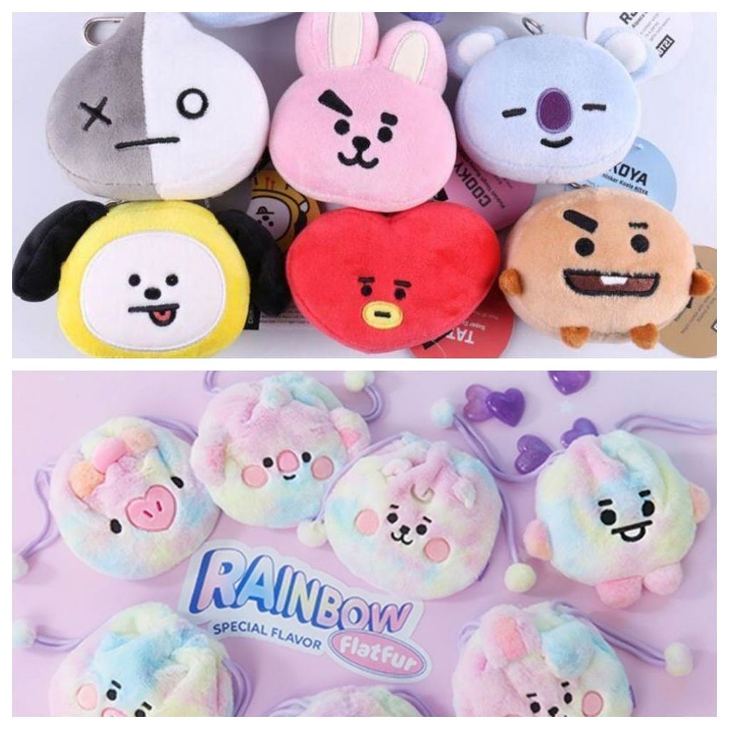 热!ซื้อ!韩国BT dollstory Pack Pack Pack Pack Pack Pack Pack Pack Cute Car Wallet Bag Cute Card Case Col