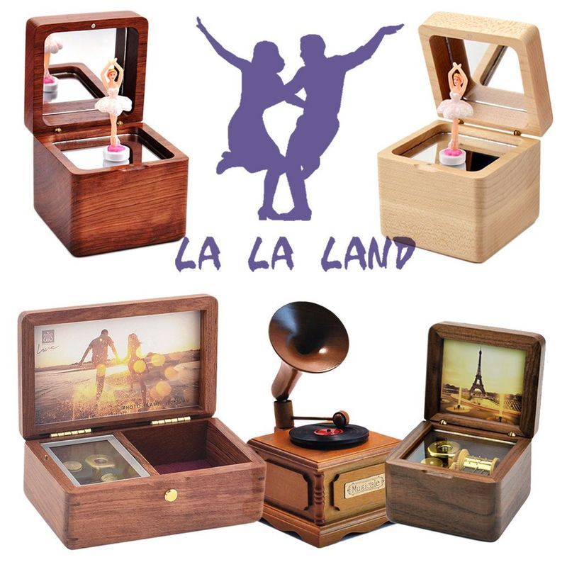 ราคาต่ํา La La Land Music Box La La La Land Music Box ธีมภาพยนตร์ส่งชายหญิงทานาบาตะของที่ระลึกวันเกิ