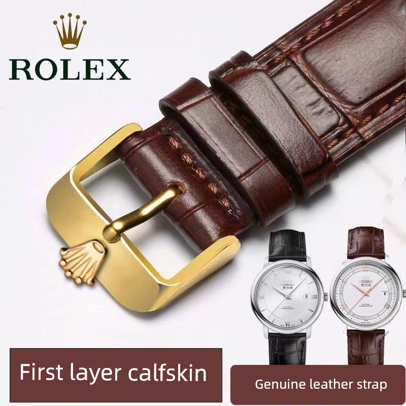 นาฬิกา ผู้ชาย seiko ของแทั นาฬิกาเด็กผู้หญิง Rolex สายรัดหัวเข็มขัดหนังแท้ประเภทไดอารี่ Dytona Green