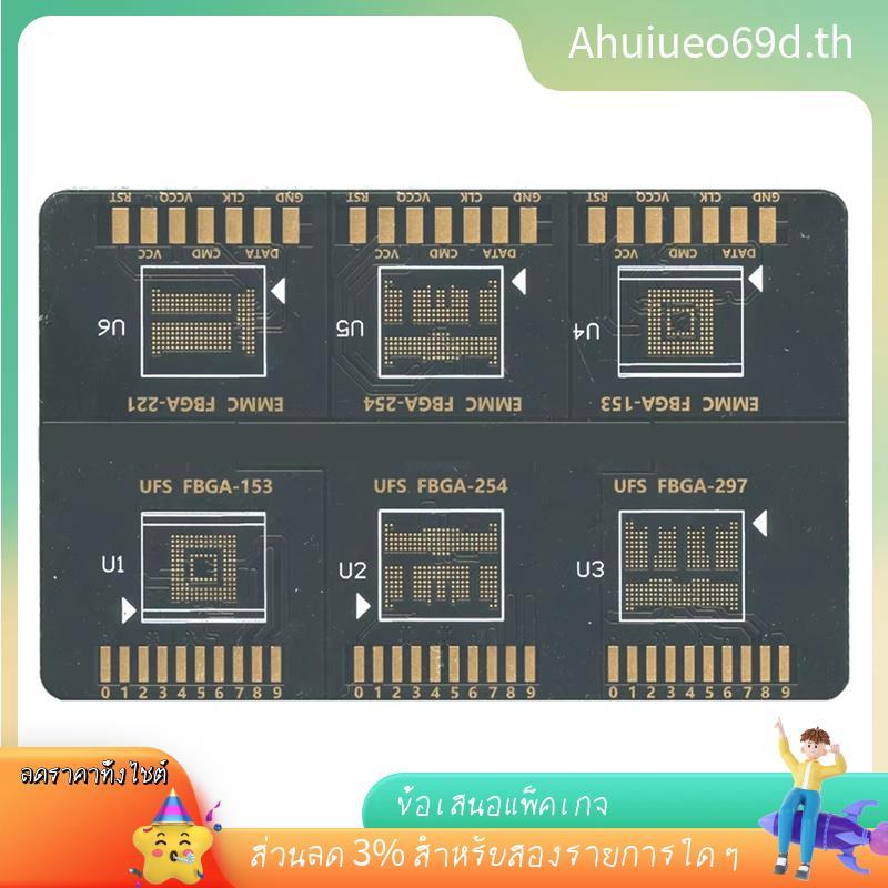 [ในสต็อก]แฟลช 64 BGA& Flash 64 FBGA ISP EMMC UFS บอร์ดสําหรับ F64 Lite Ultra Box- FBA 153 254 21/153