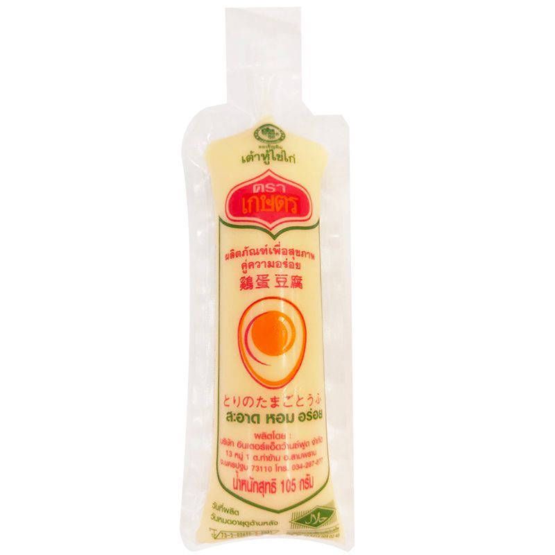 เกษตรเต้าหู้ไข่ไก่ 105กรัม Kaset Egg Tofu 105g.