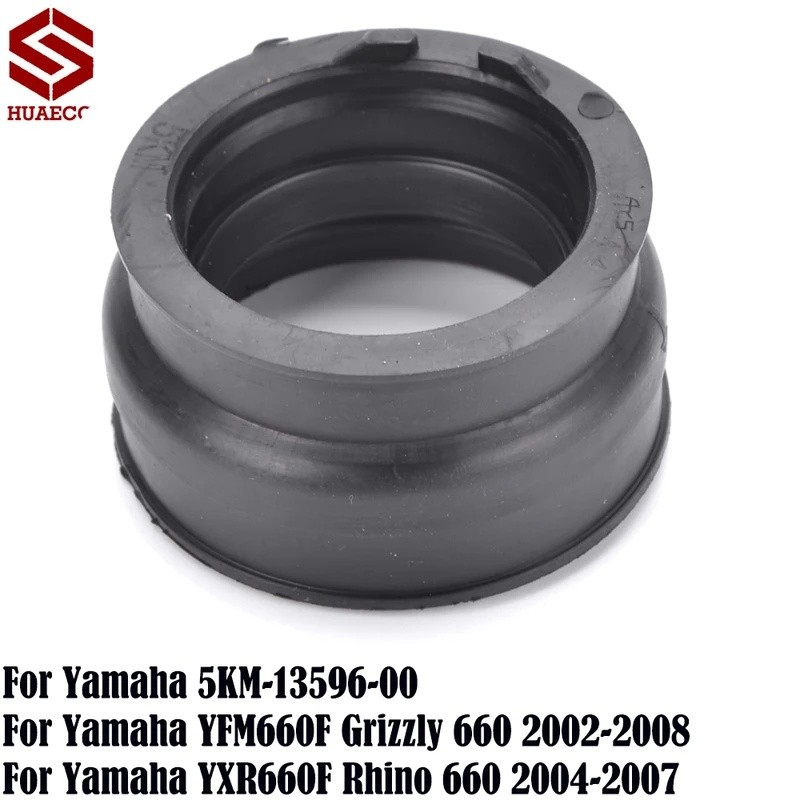 LJJ LJJ คาร์บูเรเตอร์อินเทอร์เฟซ Manifold กาวไอดีสําหรับ Yamaha YFM660F Grizzly 660 2002-2008 YXR660
