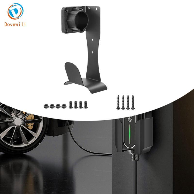 [Jzvphq] EV Charger Holder Professional สําหรับ J1772 Connector Cable Hanger Organizer