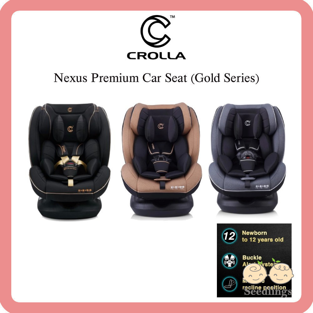 Crolla Nexus Premium (GOLD) / Nexus Convertible Car Seat