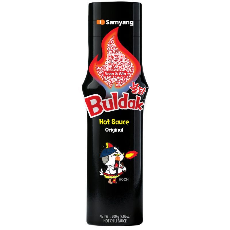 ซัมยังซอสสไตล์เกาหลีสูตรเผ็ด 200กรัม Samyang Buldak Hot Chicken Sauce 200g.