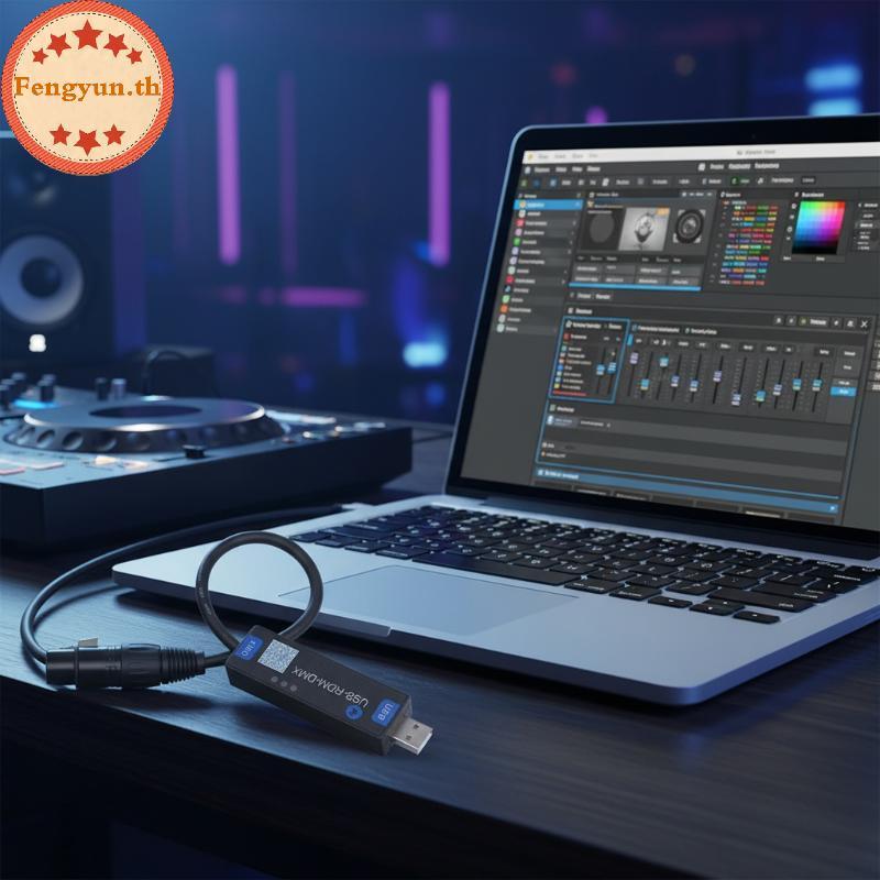 FENGYUN ไร้สาย DMX Controller USB RMD 2 4G Mobile App Dialer สําหรับ Stage Light Event Club คอนเสิร์