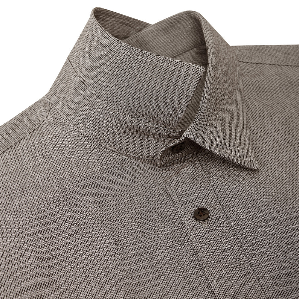 G2000 قميص رجالي كاجوال Comfort Fit — بني — صورة 4