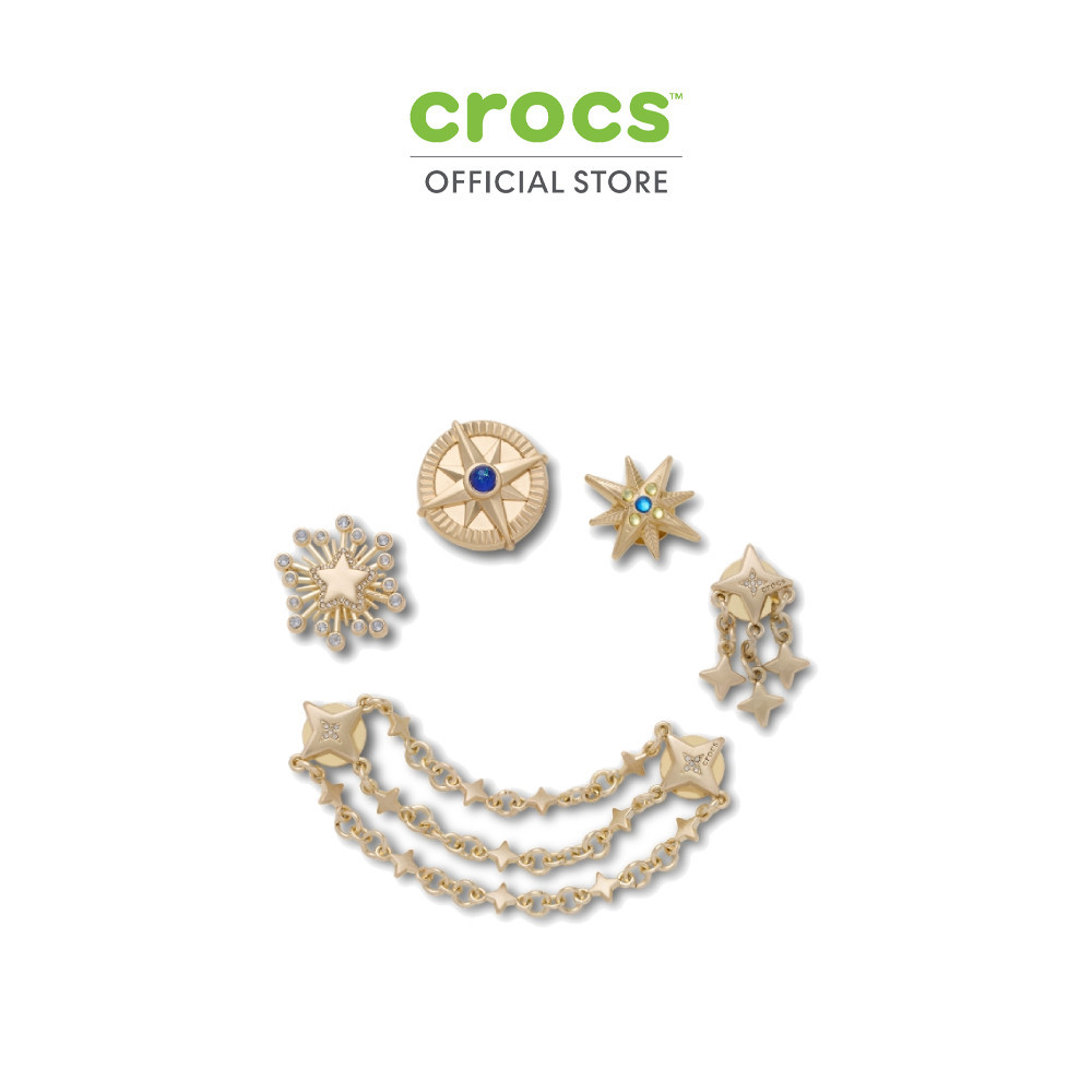CROCS ตัวติดรองเท้า JIBBITZ™ GEM CELESTIAL NAVIGATOR 5 PACK