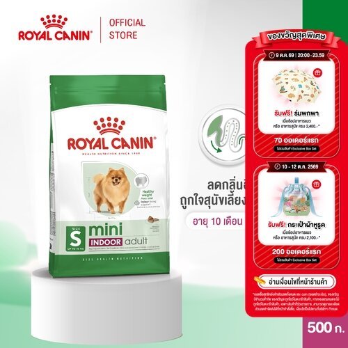 Royal Canin طعام جاف للكلاب الصغيرة Mini Indoor ‏500 غ — صورة 2