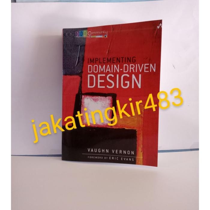 หนังสือทางกายภาพ Implementing Domain-Driven Design