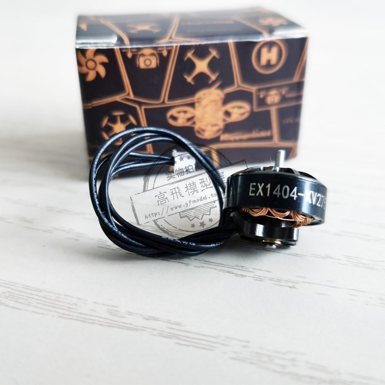 Happymodel EX1404 2750KV 3500KV 4800KV 3-4s ผ่านเครื่องมอเตอร์ไร้แปรงถ่าน