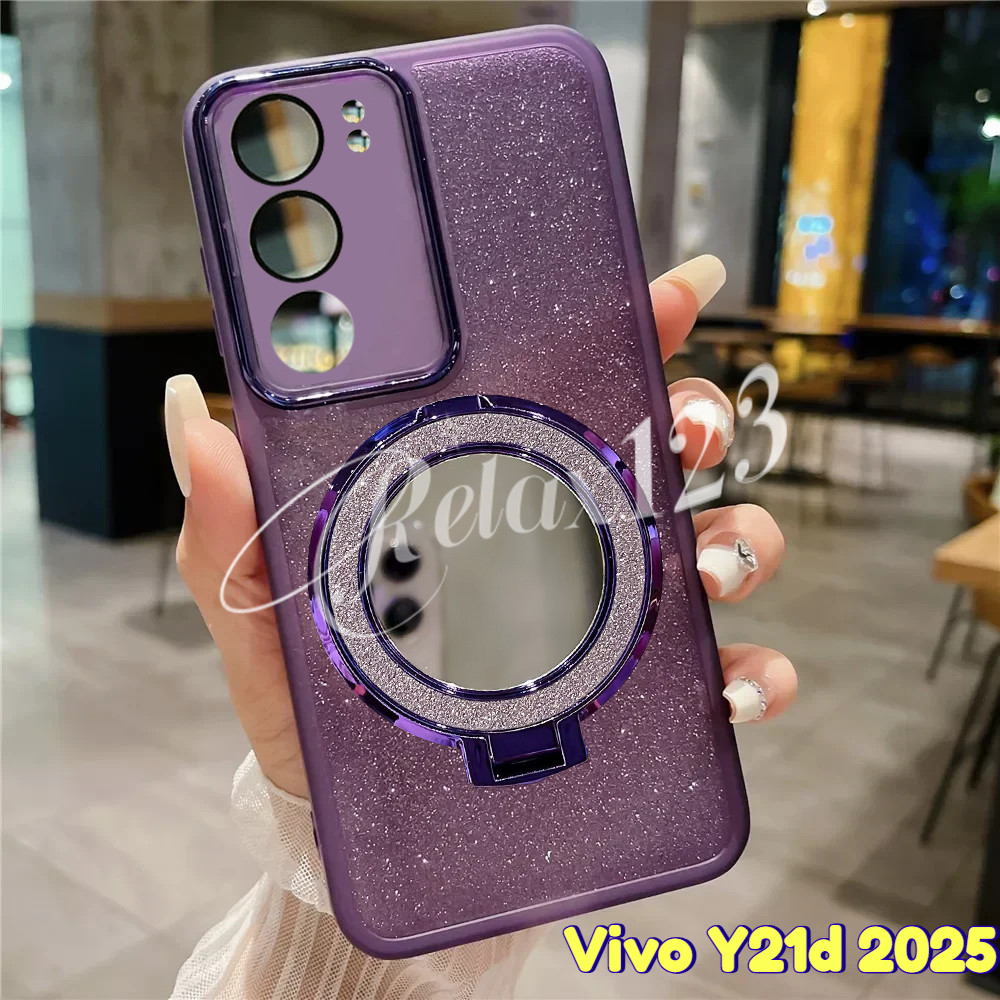 สําหรับ Vivo Y21 Y21d 5G VIVO Y21D VivoY21d Vivo y21d Y 21 d Y21d 21Y 4G 5G ปลอก 2025 ผู้ถือแหวน TPU