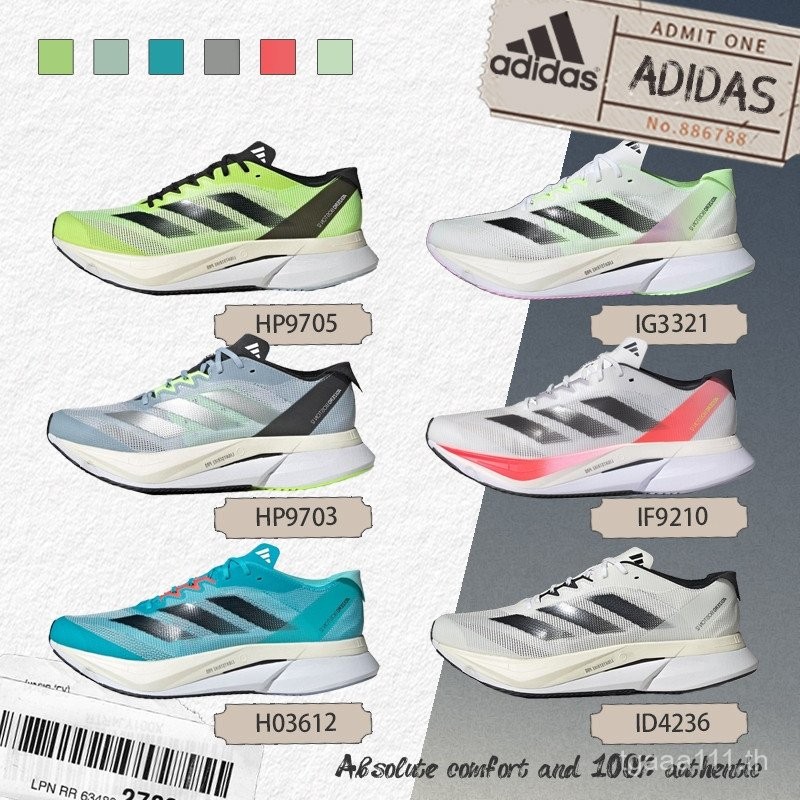 Priority Order ของแท้ Adizero Boston 12 รองเท้าผ้าใบ/รองเท้าวิ่ง HP9705/H03612/ID4236/IG3321/IF9210/