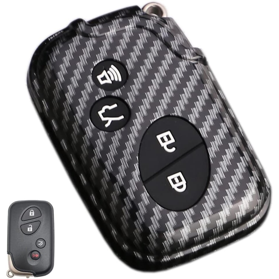ABS คาร์บอน Fibre Protector Key Fob สําหรับ Lexus ES350 GS300 GS350 GS430 GS450h ISC IS250 IS350 LS4
