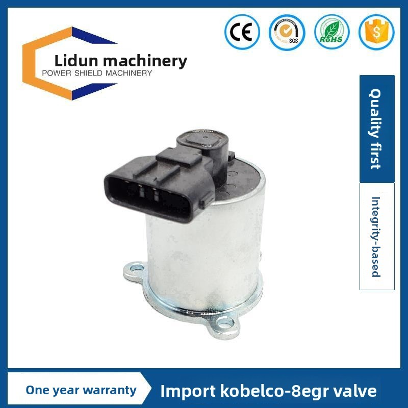 Excavator Parts Kobelco 200 210 250 260-8EGR Valve J05E Engine Exhaust Gas Valve EGR Valve