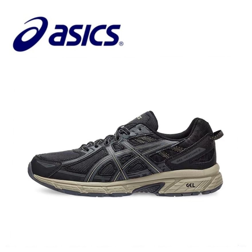 [ของแท้] Gel-Venture 6 รองเท้าวิ่งผู้ชาย Low-Top สีเทา Fenulum รุ่น 1011B550-002