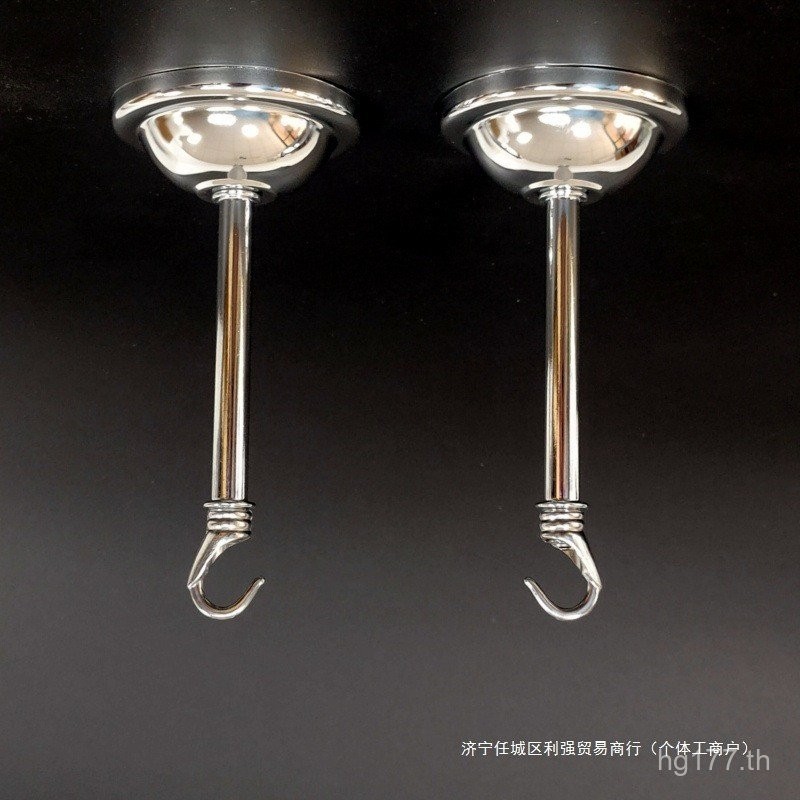 ฟันบูมแขวนท่อป้ายM10 Chrome-Plated Indicator Light Boom Fixed Rod HollowสแตนเลสสีKQMS