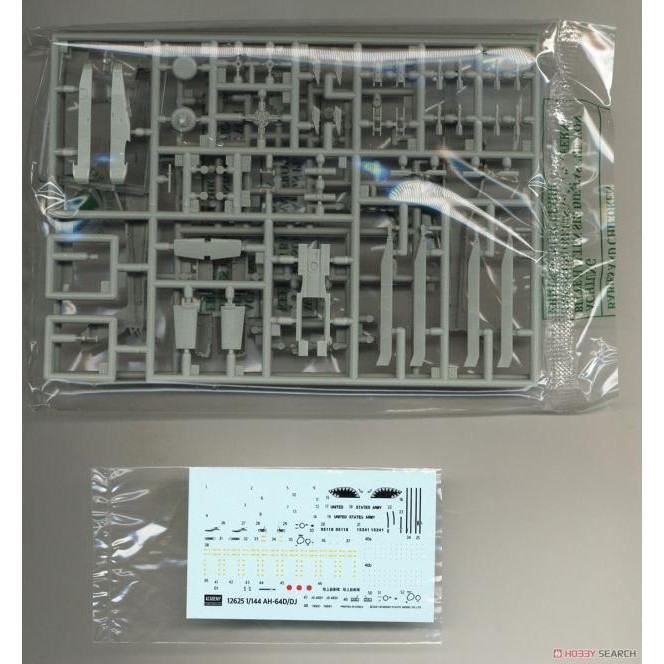 Dynamic Model Edmei 12625 1/144 AH-64D/DJ Helicopter