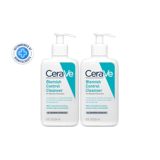 [เซตสุดคุ้ม 2ชิ้น] เซราวี CERAVE Blemish Control Cleanser 236ml