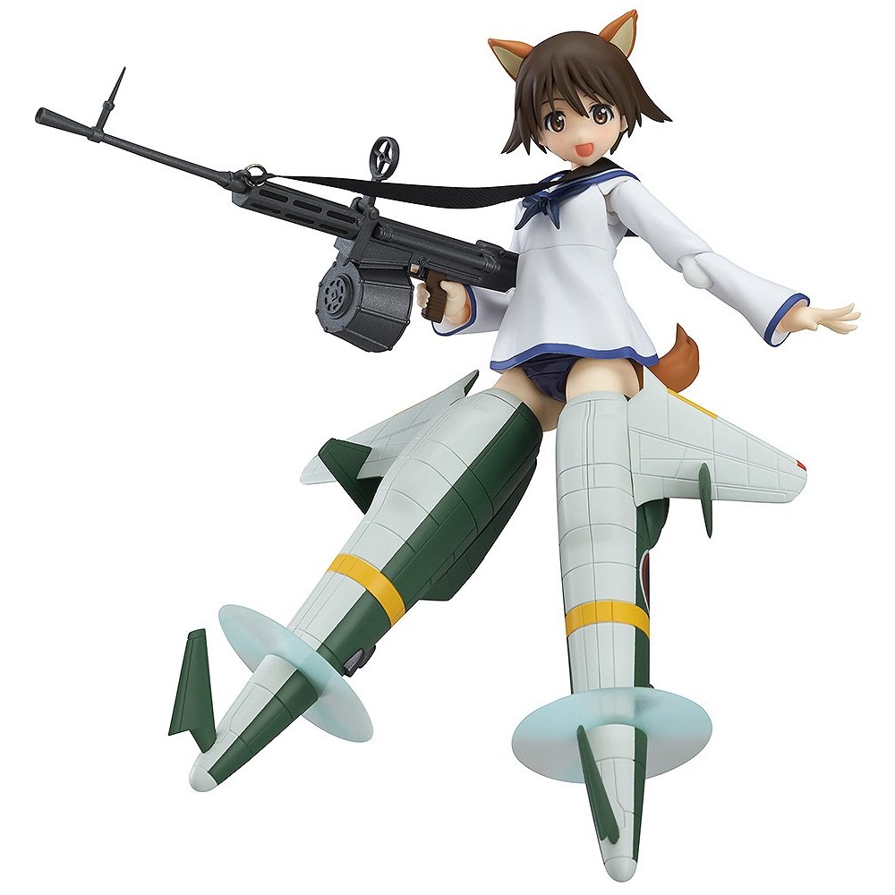 Figma Strike Witches Movie Yoshika Miyafuji Shinden Ver. Painted Movable Figure