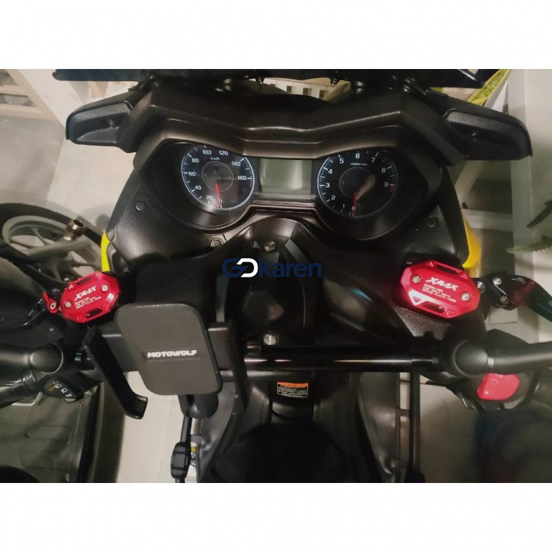 For Yamaha XMAX 300 ปั๊มเบรคถังน้ํามันฝาครอบเบรคถังน้ํามัน ซีเอ็นซี สวยงาม 2020-2025 - รูปที่ 3