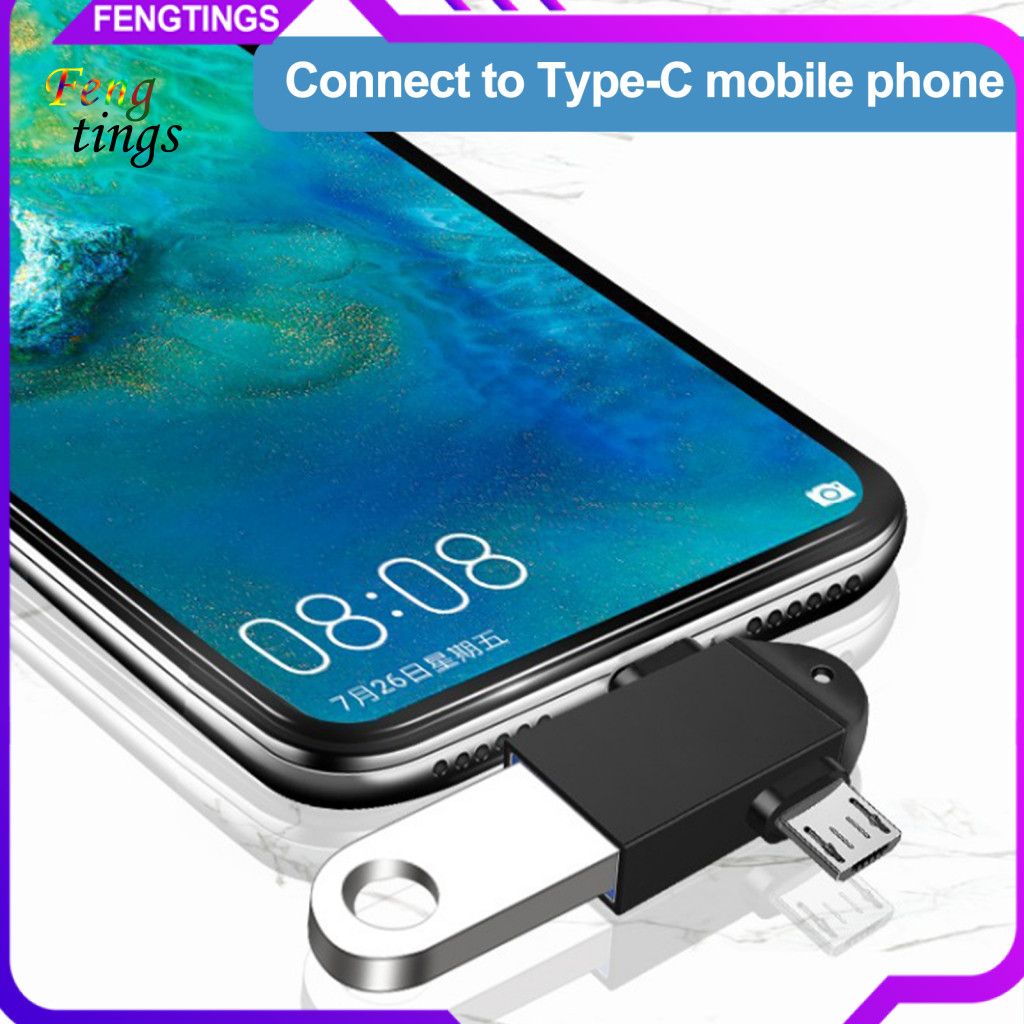 [Ft] เครื่องอ่านการ์ดอเนกประสงค์ Fast Transfer Usb Type-c Card Reader Otg Converter อะแดปเตอร์อเนกปร