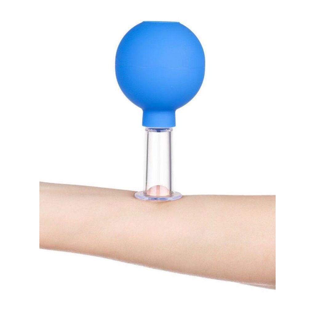 Facial Tendon Eye Cupping อุปกรณ์นวดหน้า PVC Cupping Ball ทั้งร่างกาย Universal สูญญากาศ Cupping ถ้ว