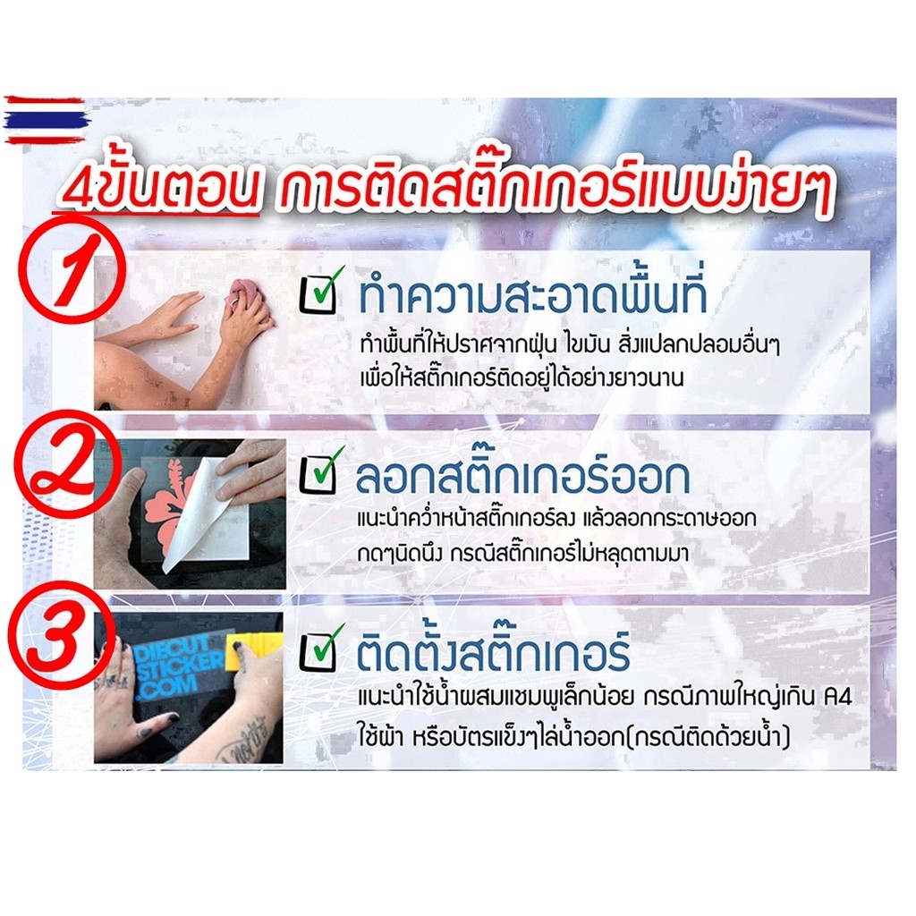 สติ๊กเกอร์ติดรถเกียวข้าวคูโต้า  อักษรคูโต้า สติ๊กเกอร์คูโต้า สติ๊กเกอร์ kubota 1 แผ่น