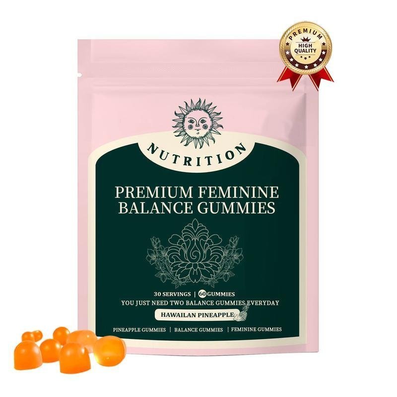 2025 Vital Source Feminine Gummies, Feminine Balance Gummies for Women, Female Balance Gummies for W