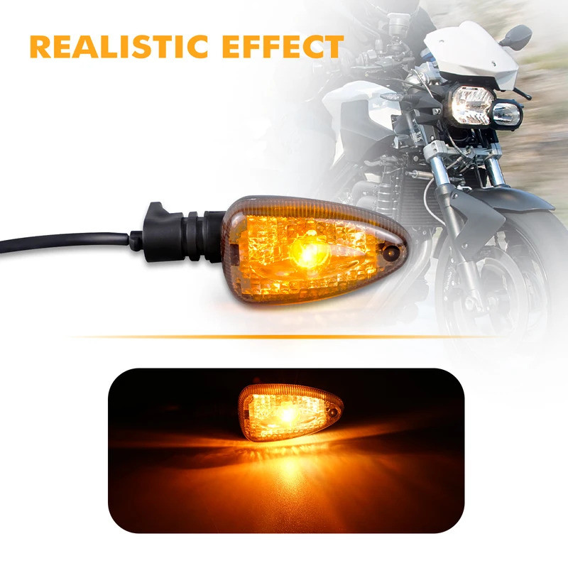 รถจักรยานยนต์ด้านหน้าด้านหลังไฟเลี้ยวไฟแสดงสถานะสําหรับ BMW R 1200 GS F 650 GS F 800 GS F 800 RK 120