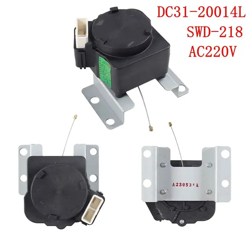 สําหรับเครื่องซักผ้ารถแทรกเตอร์วาล์วระบายน้ํามอเตอร์รถแทรกเตอร์ SWD-218 DC31-20014L AC220V ชิ้นส่วนซ
