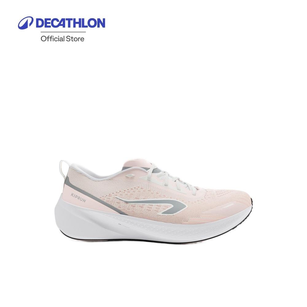 Decathlon Women's running shoes, Kiprun Cushion 500 - Beige/Pink รองเท้าวิ่งสำหรับผู้หญิง รุ่น Cushi