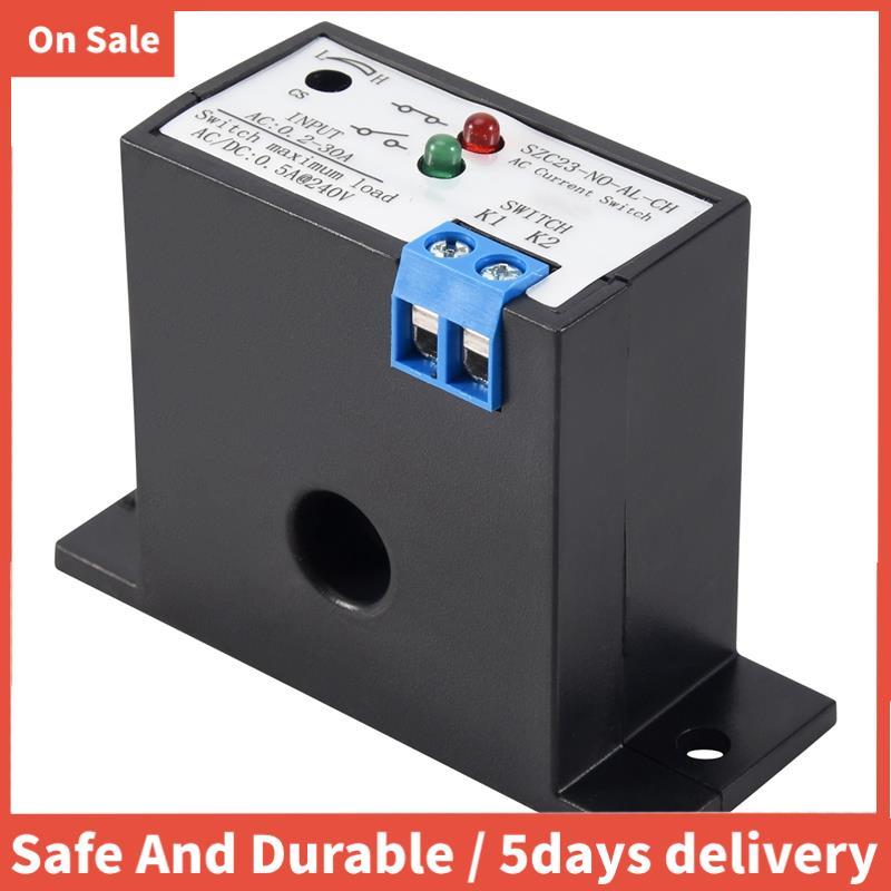 Current Mutual Induction Switch SZC23-NO-AL-CH ปกติเปิด Current Detection SWITCH สําหรับ AC Current 