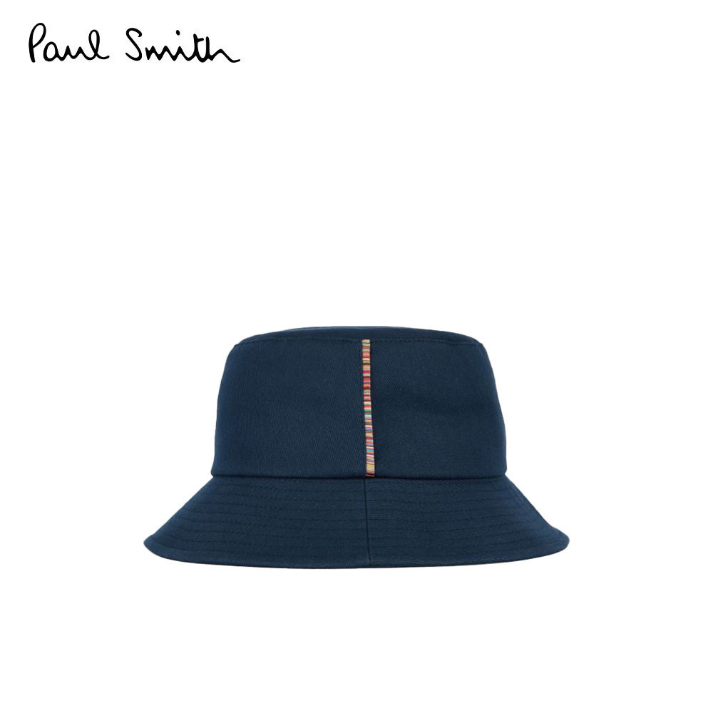 Paul Smith หมวกบักเก็ตผู้ชาย รุ่น M1A-921DT-P491-49 สี Navy