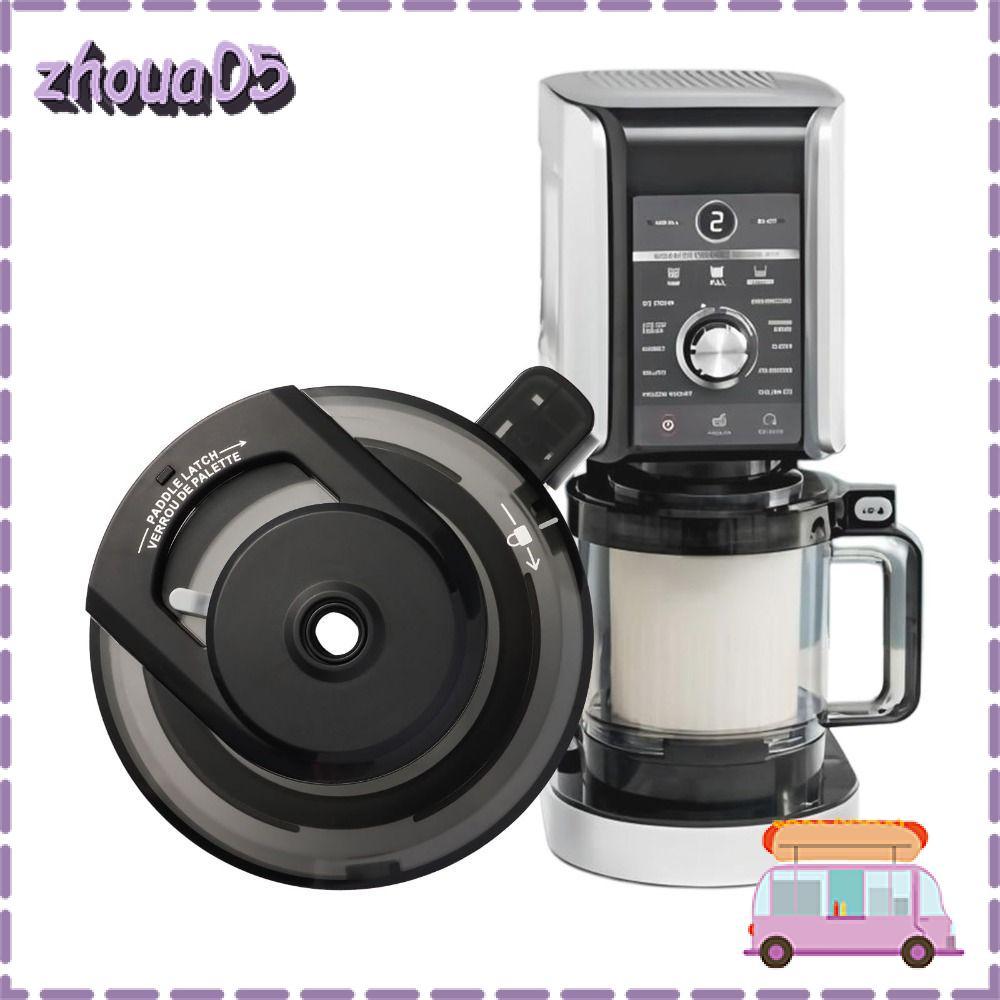 ZHOUA ฝาครอบชามด้านนอก,เปลี่ยน BPA ฟรีสําหรับ Creami Deluxe ฝาปิด,ทําความสะอาดง่ายReusable PC Watert