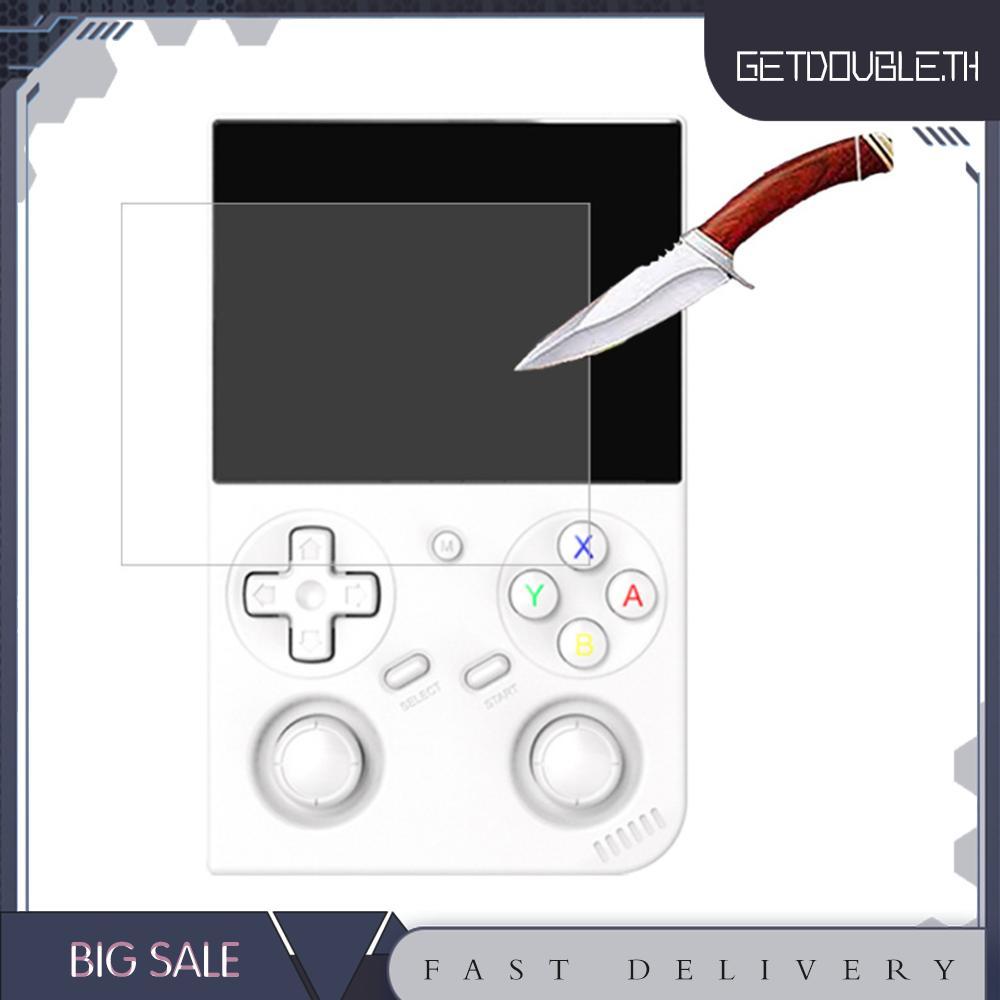 [Getdouble.th] 2 ชิ้นปกป้องหน้าจอ Anti-scratch ฟิล์มนิรภัยฟิล์มหน้าจอสําหรับ Anbernic RG35XX Pro เกม