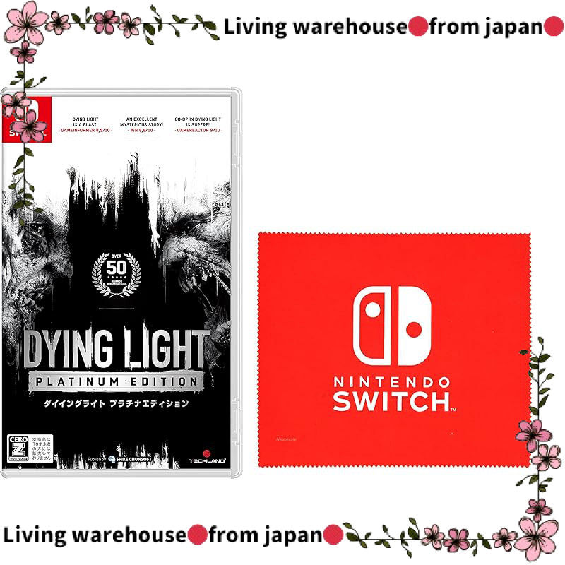 Dying Light Platinum Edition - Switch [CERO Rating "Z"] (Includes Nintendo Switch logo design microf