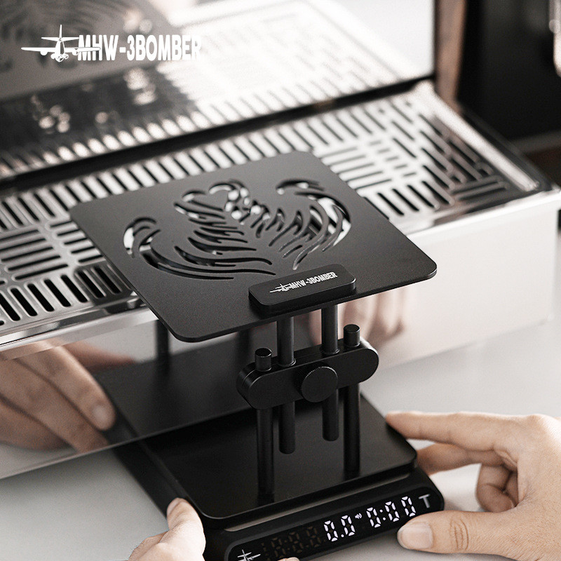 MHW-3BOMBER Bomber อิตาลีกาแฟ Scale Stand ปรับกาแฟอิเล็กทรอนิกส์ Scale ความสูงกรอบป้องกัน ECEM