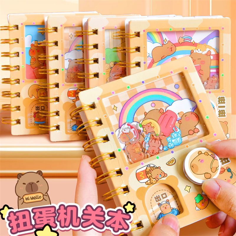 ❅Kabi Bala Organ Gashapon Book Coil Book Cute Creative Pocket Book Full Color Hand Ledger Book Rocke
